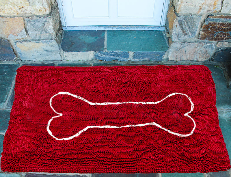 Cranberry Bone Absorbent Doormat