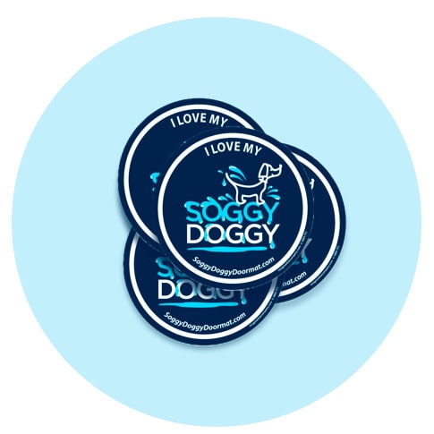 Soggy Doggy Car Magnet