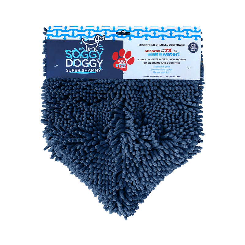 Soggy Doggy Super Shammy: Navy Blue