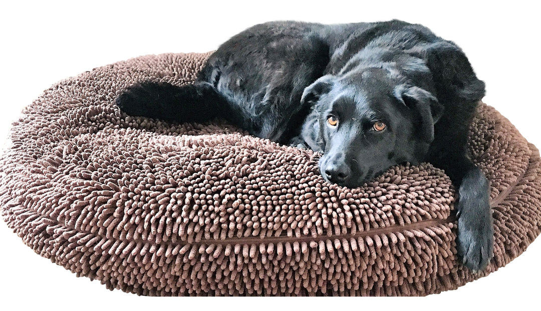 Soggy Doggy 24 Inch Super Snoozer Bed Medium Dark Chocolate