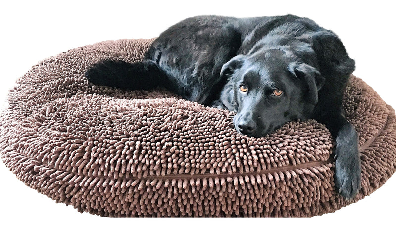 Soggy Doggy Super Snoozer Dog Bed: Dark Chocolate