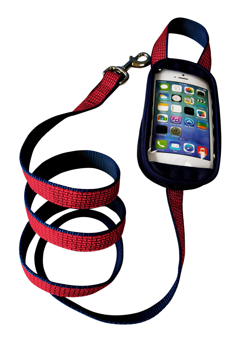 No-Pockets Leash - Durable Ribbon Leash with Waterproof Carrying Case