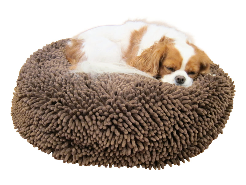 Soggy Doggy 24-Inch Super Snoozer Bed Medium Dark Chocolate