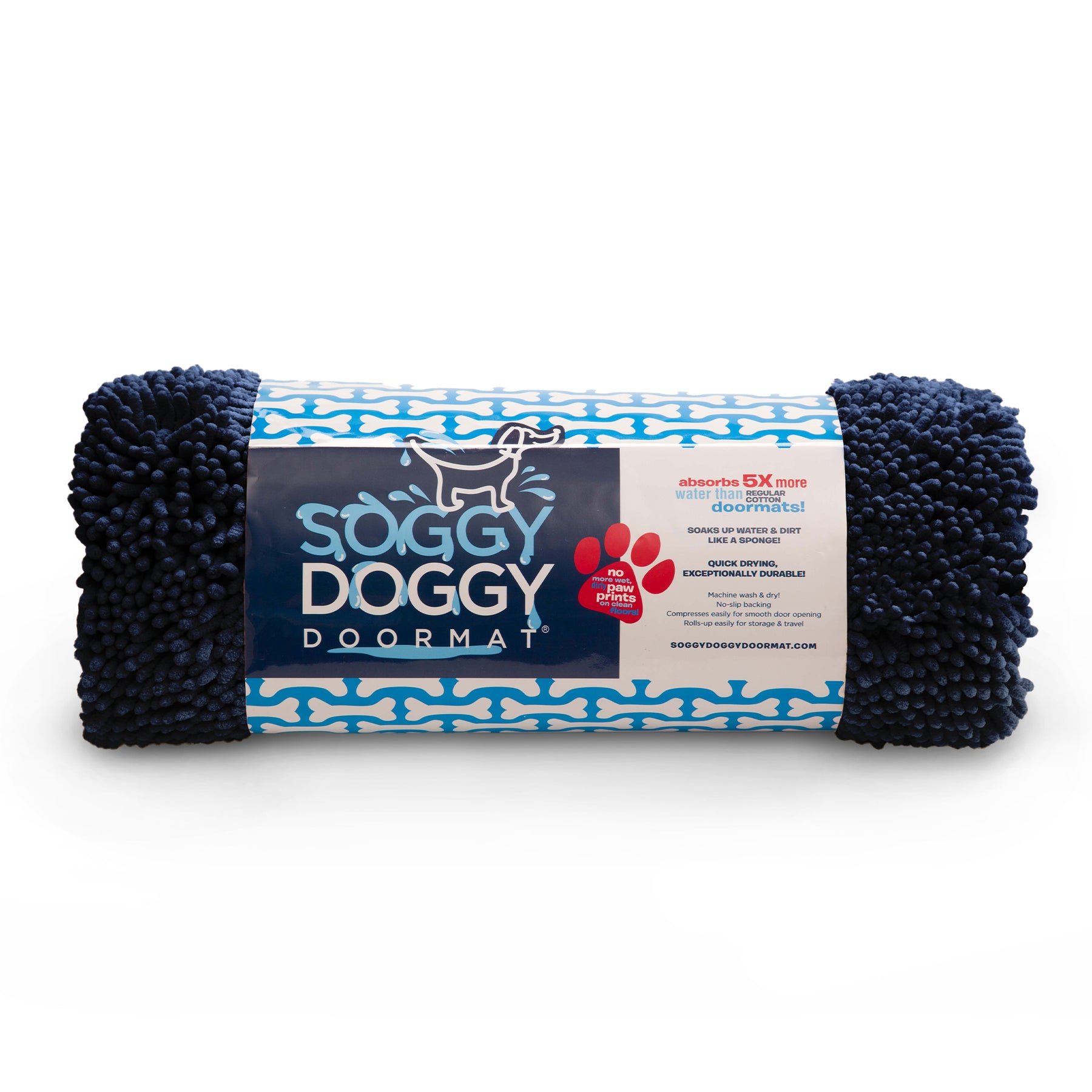 Plain Navy Blue Soggy Doggy Doormat Large Or Extra Large Shop