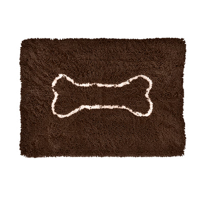 Chocolate Doormat with Bone