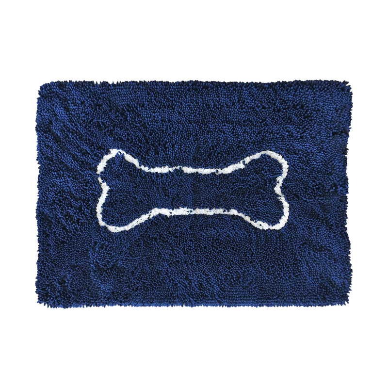 Navy Blue Bone Absorbent Doormat