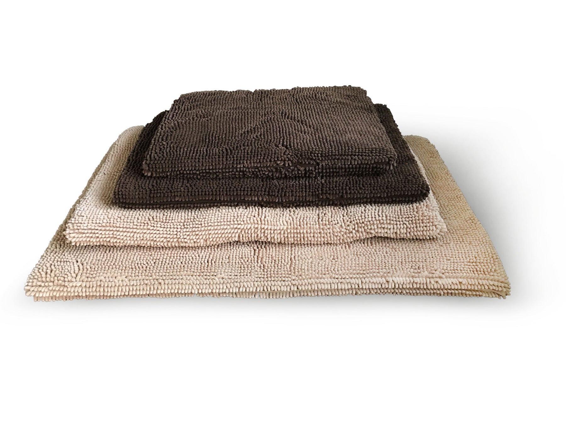 Soggy Doggy Box Mate – Weiches Mikrofaser-Chenille Hundebett Für Transportbox & Reise, 71x106 Cm, Wendbar