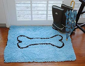 Blue Bone Absorbent Doormat