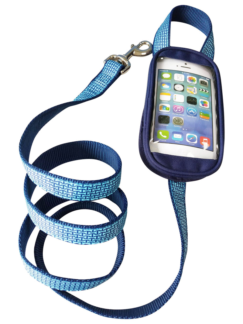 No-Pockets Leash - Durable Ribbon Leash with Waterproof Carrying Case